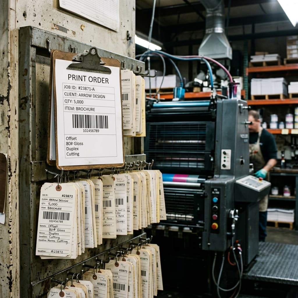 Cómo organizar los pedidos en una imprenta paso a paso
